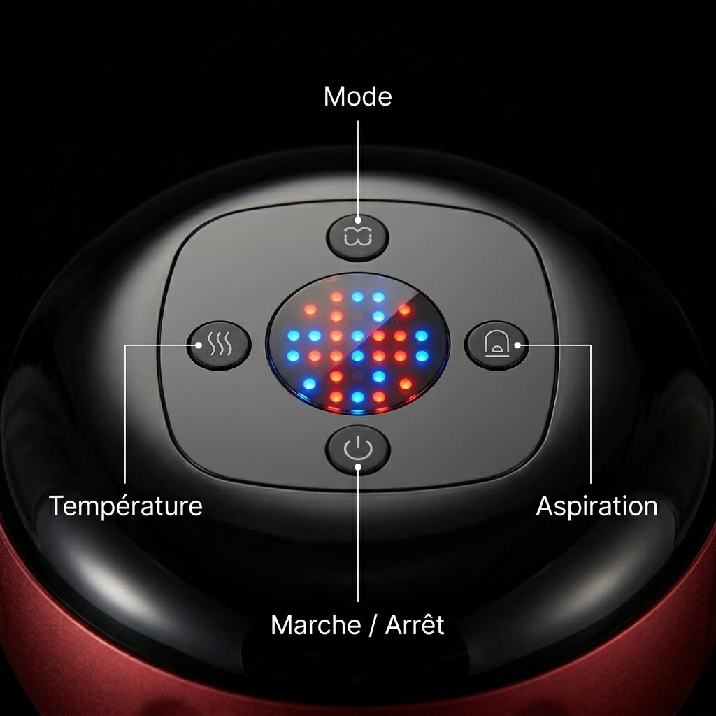 Appareil de massage électrique à ventouses, – Image 2