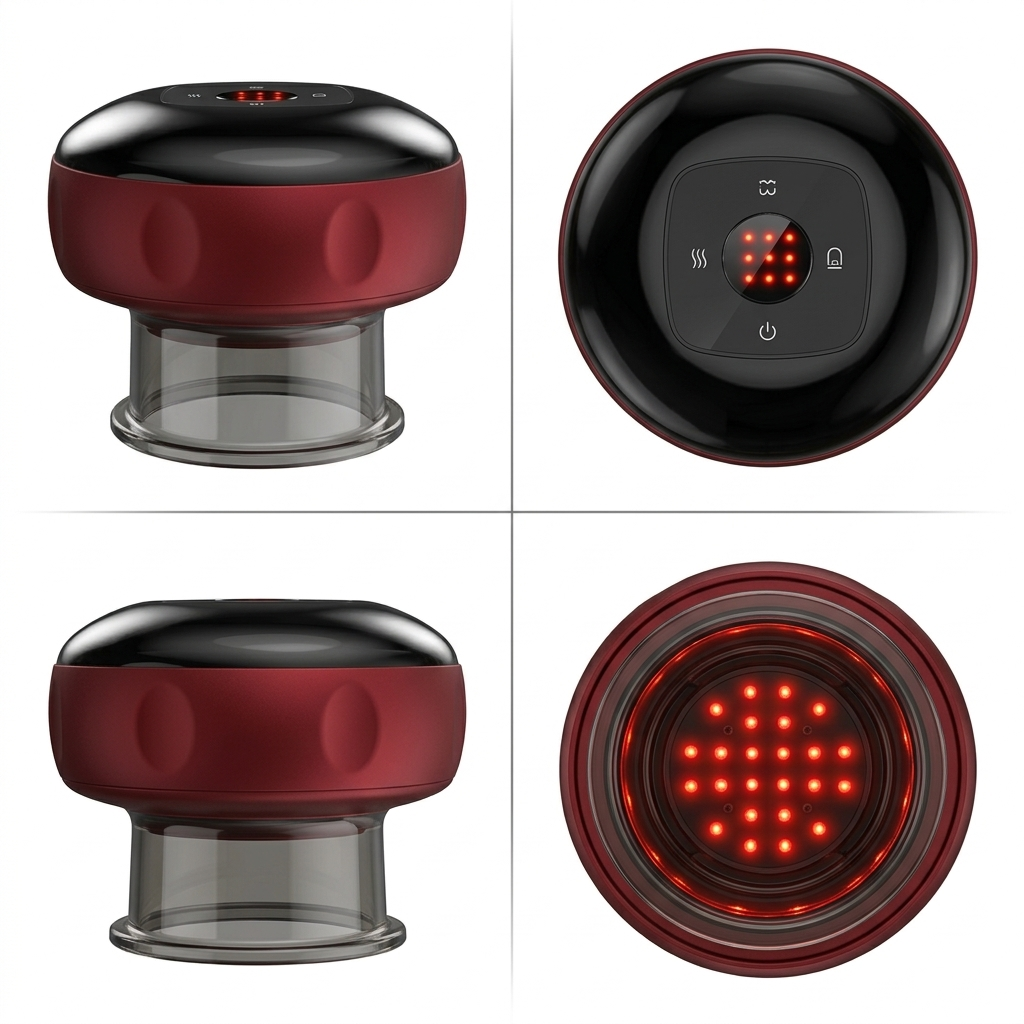 Appareil de massage électrique à ventouses, – Image 4